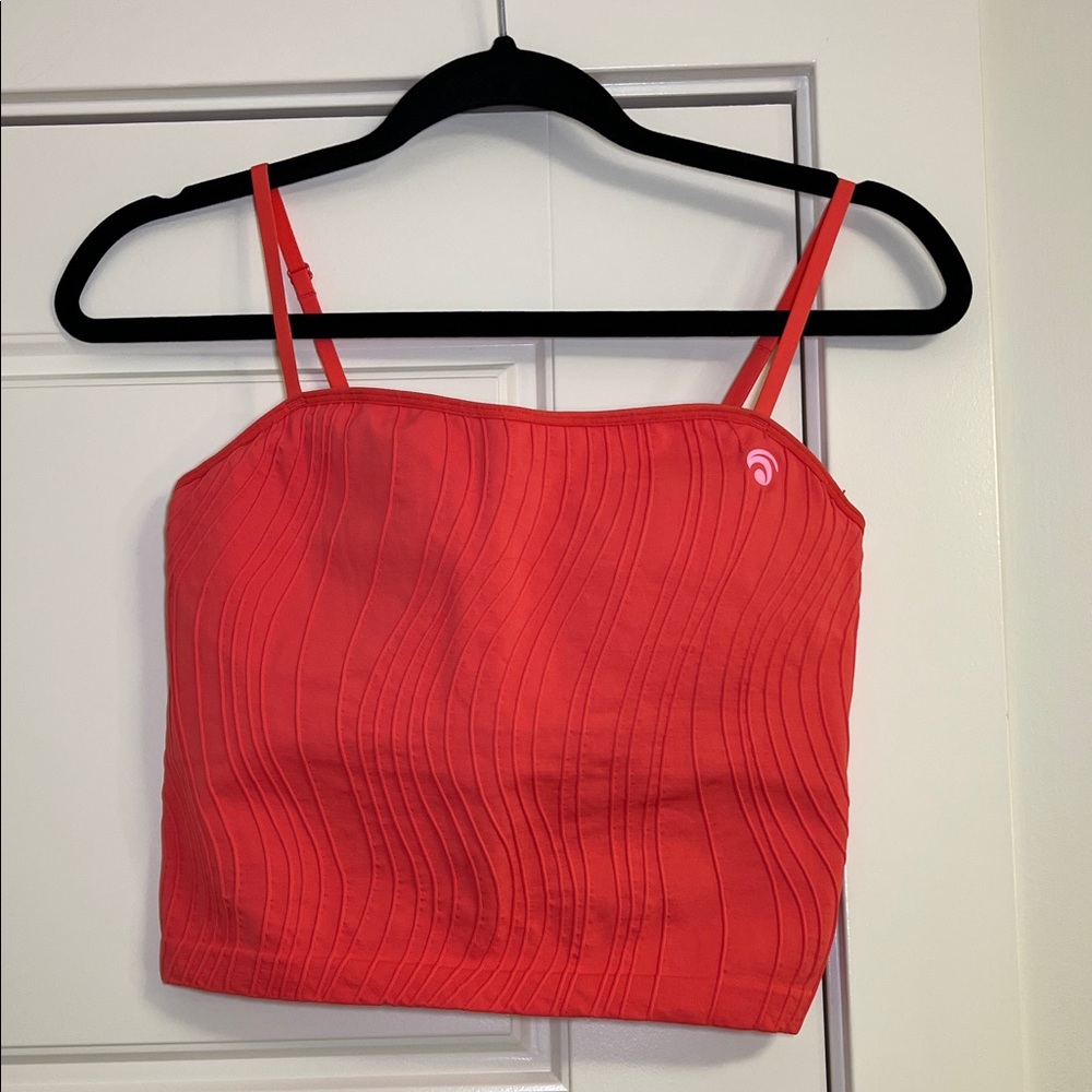 Red Strappy Women's Top